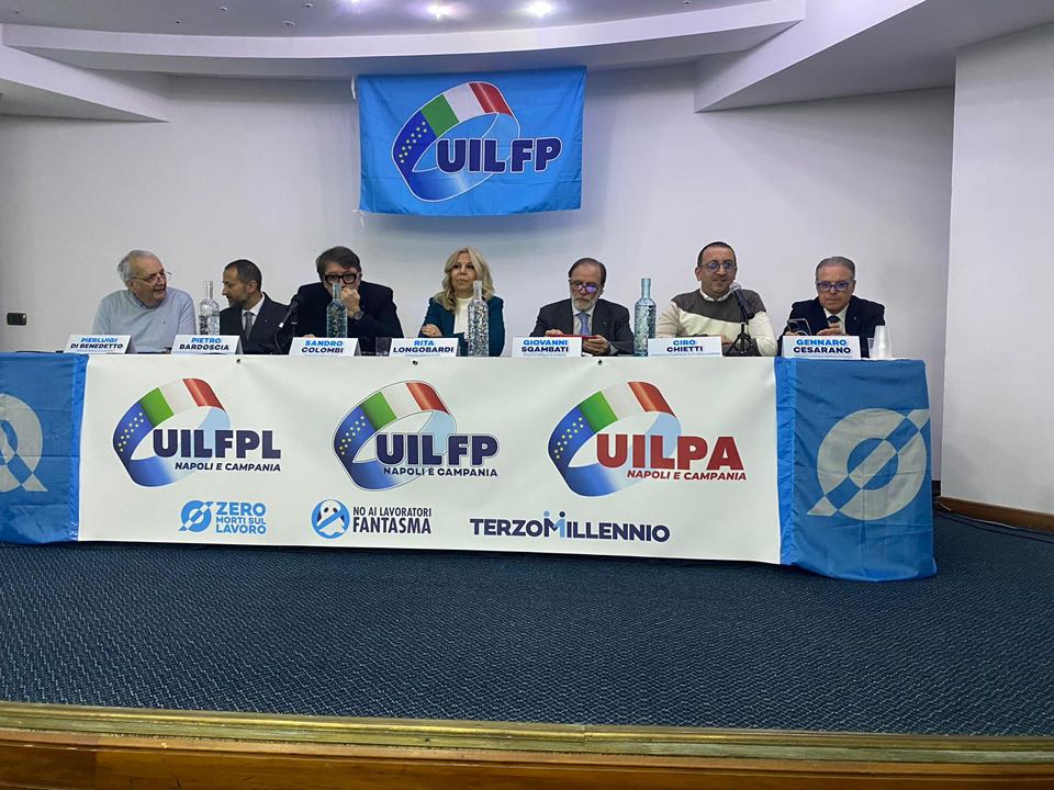 UIL CAMPANIA: UNIFICATA LA FEDERAZIONE DELLE CATEGORIE DELLA PUBBLICA AMMINISTRAZIONE