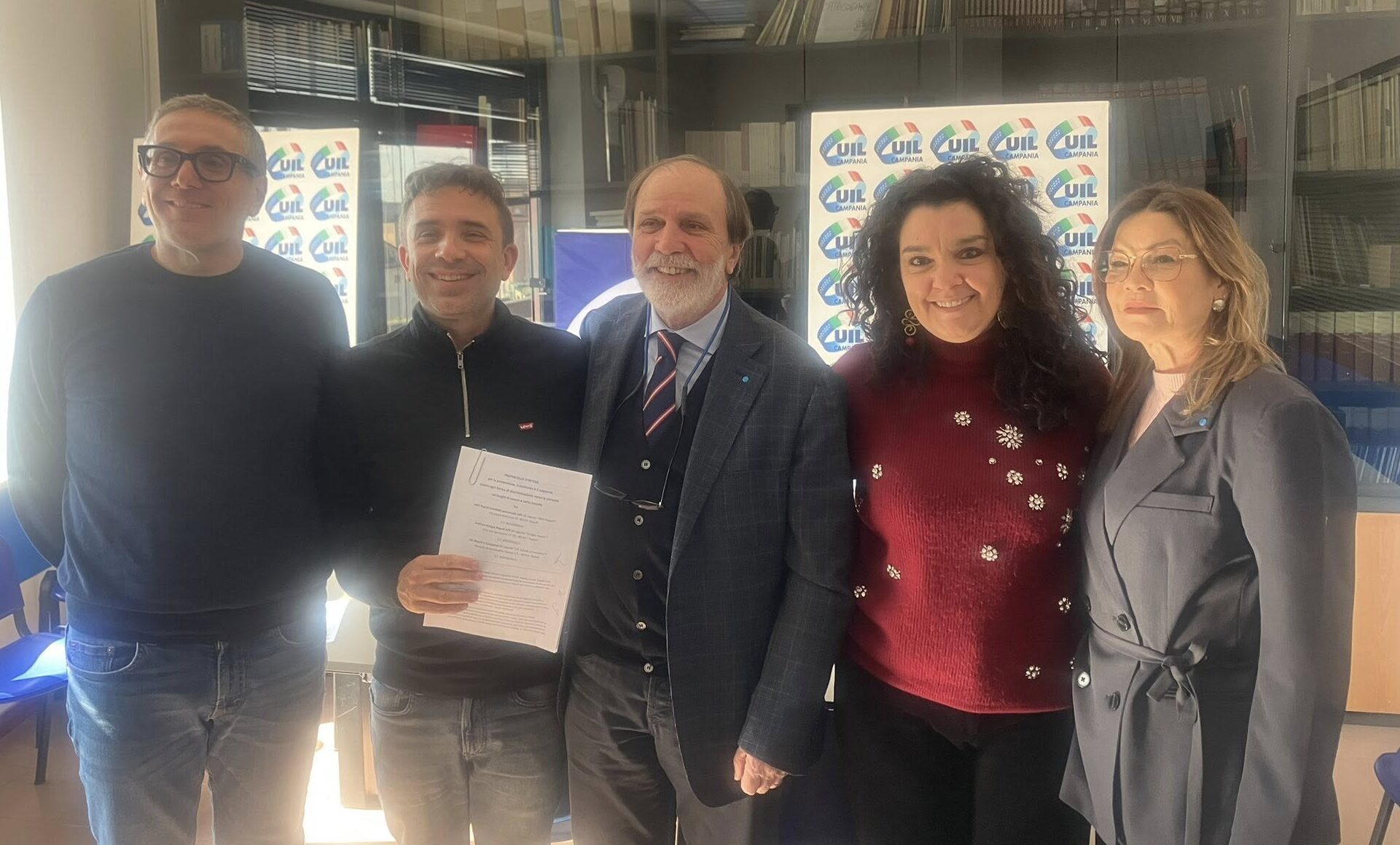 FIRMATO PROTOCOLLO UIL, ARCI E ARCIGAY CONTRO OGNI FORMA DI DISCRIMINAZIONE SUI LUOGHI DI LAVORO. SGAMBATI, ANNICIELLO E SANNINO: “CON SINERGIE E CONDIVISIONE RAFFORZIAMO INSIEME LE AZIONI E GLI STRUMENTI PER PREVENIRE E CONTRASTARE LE DISCRIMINAZIONI SUL LAVORO”