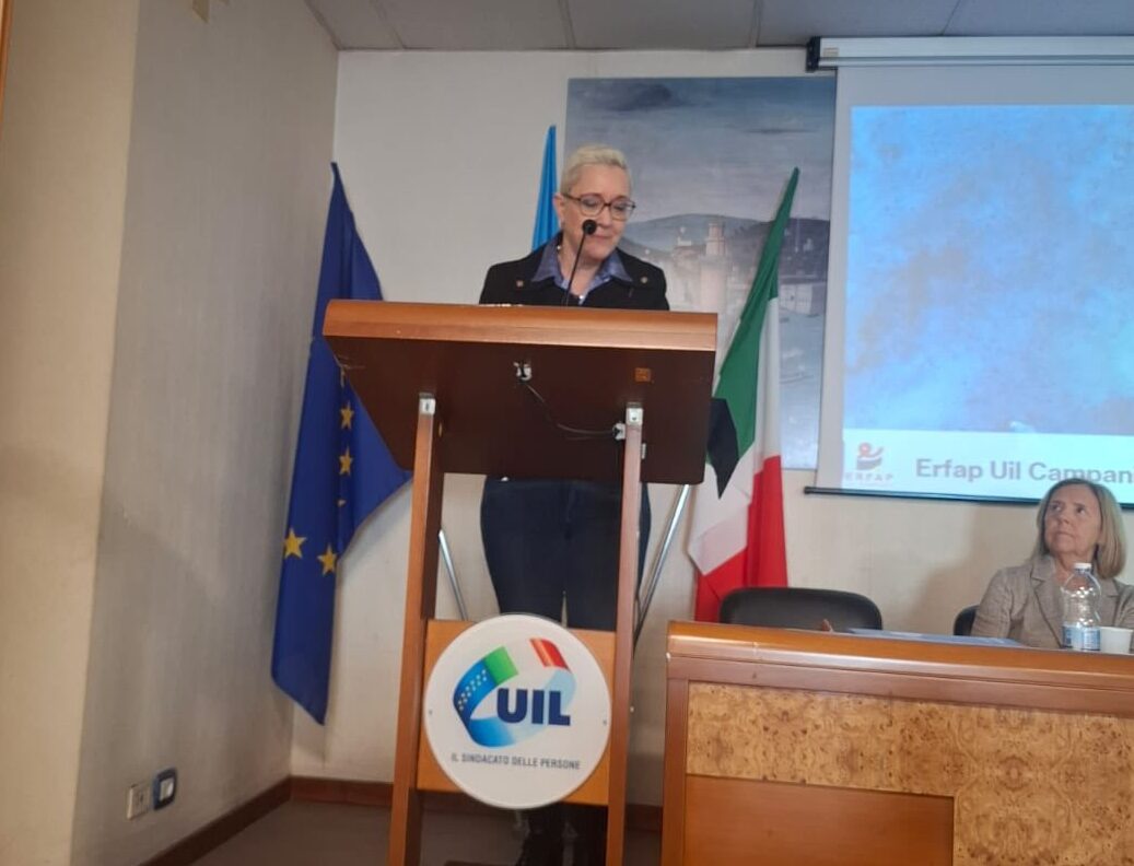 TRADES.CAM – TRANSIZIONE DIALOGO SOCIALE E SVILUPPO SOSTENIBILE IN CAMPANIA. STAMATTINA LA CHIUSURA DEL PROGETTO DI FORMAZIONE IN UIL CAMPANIA ALLA PRESENZA DELLA SEGRETARIA CONFEDERALE DELLA UIL, IVANA VERONESE.