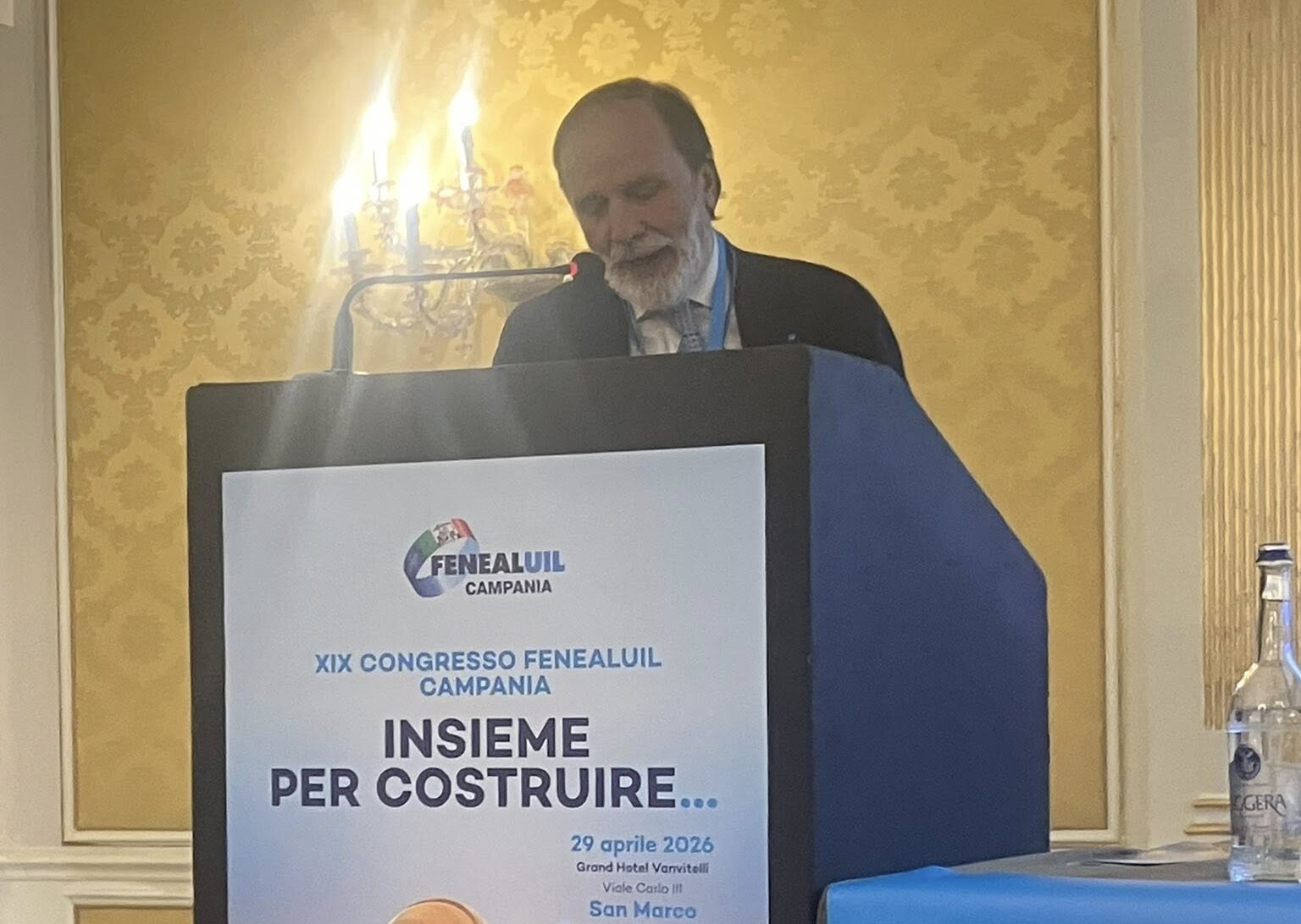 CONGRESSO FENEAL UIL CAMPANIA: RIELETTO VALERIO MEDICI ALLA GUIDA DELLA CATEGORIA. SGAMBATI : CONTRASTARE LA PRECARIETÀ E IL LAVORO POVERO PERCHÉ IL LAVORO DEVE ESSERE DI QUALITÀ E DIGNITOSO. LO DIREMO IL PRMO MAGGIO A NAPOLI IN PIAZZA MUNICIPIO.