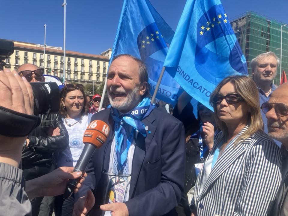 1 MAGGIO – CGIL CISL UIL IN PIAZZA A NAPOLI E NELLE ALTRE PROVINCE PER METTERE AL CENTRO IL LAVORO DIGNITOSO E LE NUOVE SFIDE CON L’INTELLIGENZA ARTIFICIALE