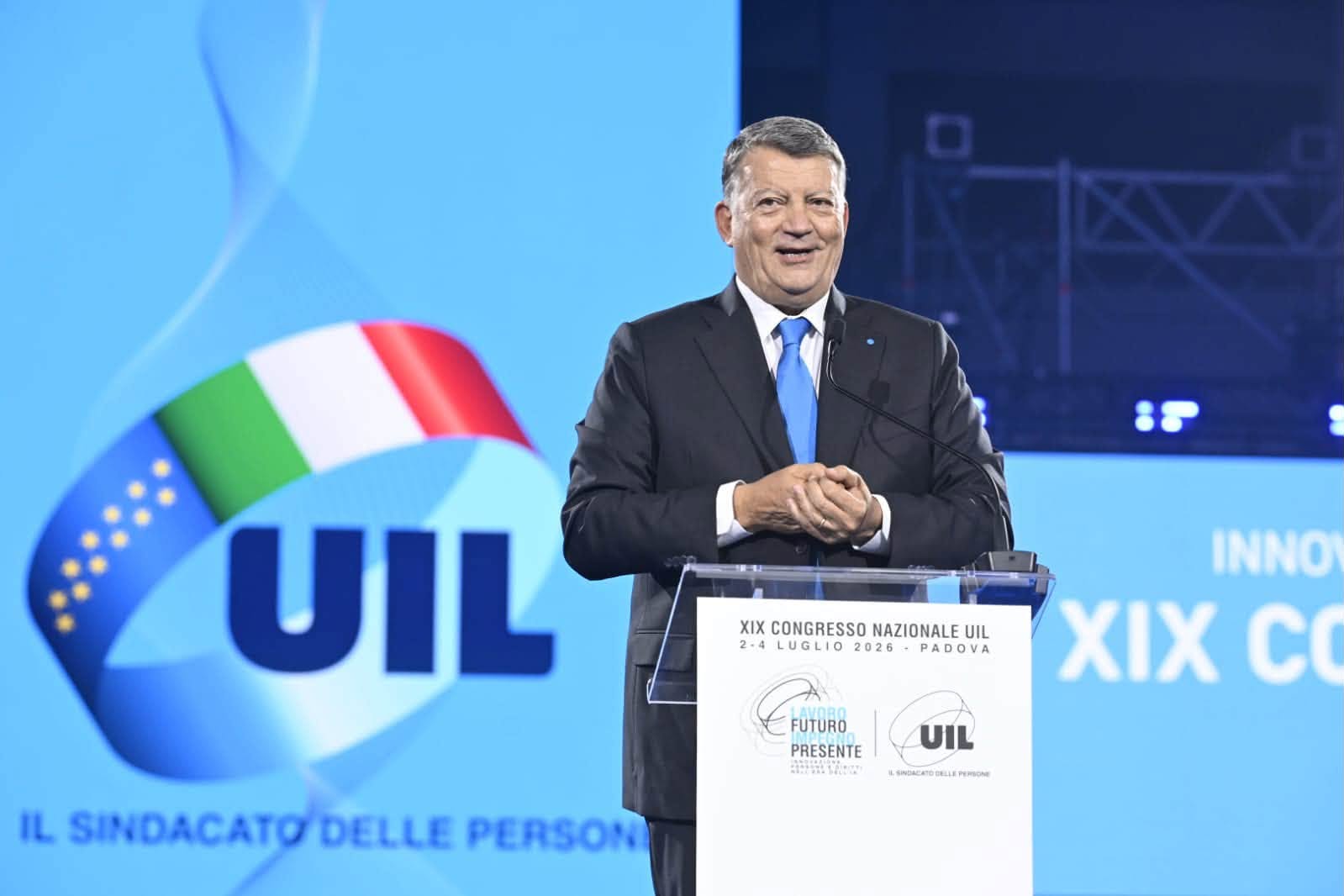 Con la rielezione di Pierpaolo Bombardieri, alla guida della UIL, si è concluso il XIX Congresso Nazionale, tre giorni di confronto che hanno rilanciato il ruolo di un sindacato libero, indipendente, plurale e riformista chiamato a governare le grandi trasformazioni del lavoro senza arretrare sui diritti delle persone.